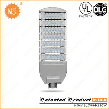 Lámpara de calle de módulo LED de 210W con Meanwell Driver